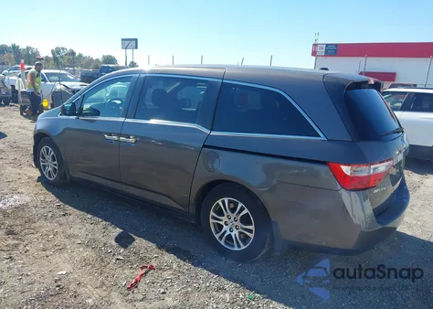 2012 Honda Odyssey Ex-L z USA, uszkodzony, nr VIN 5FNRL5H6XCB012392